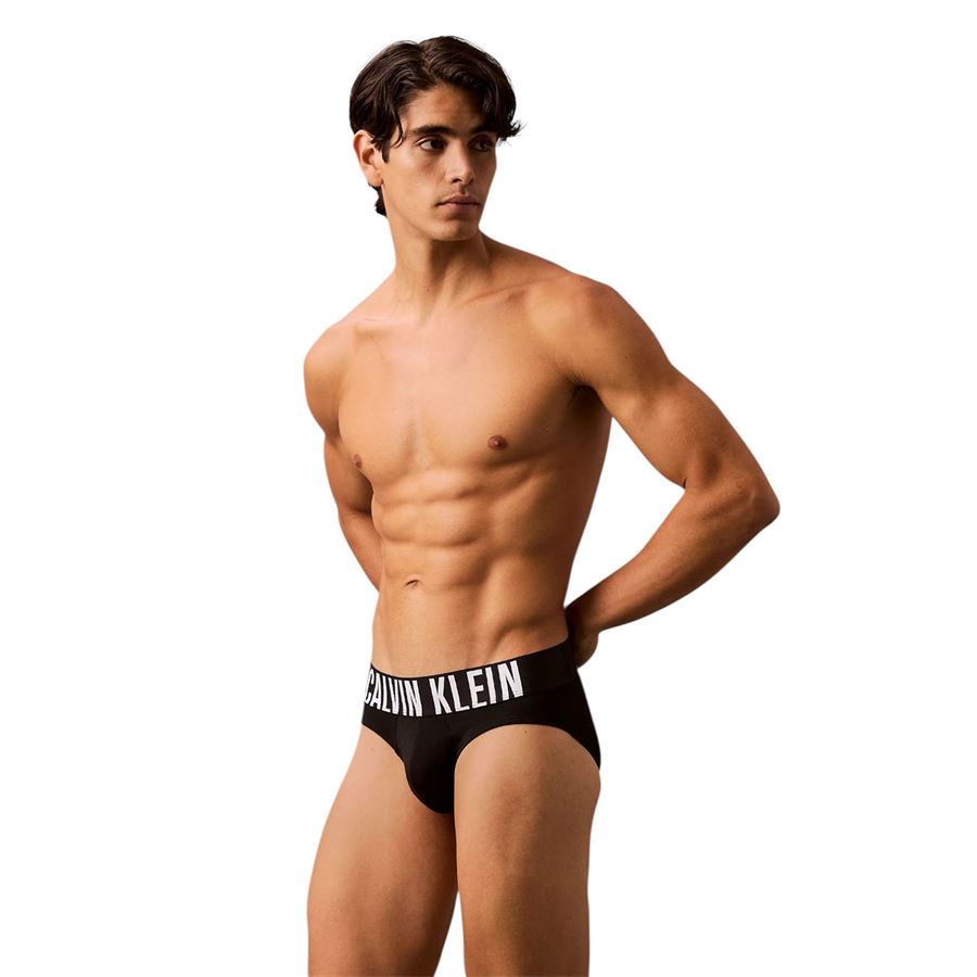 Slipda uomo in confezione da 3 Intense Power Cotton Calvin Klein | NB3607AVVN